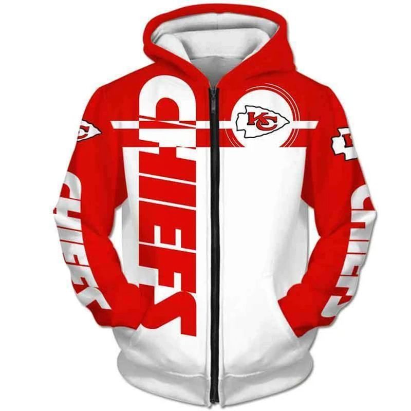 3D Skull Kansas City Chiefs Hoodie 3D Cheap Gifts for Fans - Dingeas